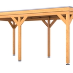 Douglas overkapping, 302 x 578 cm Verando, Origin